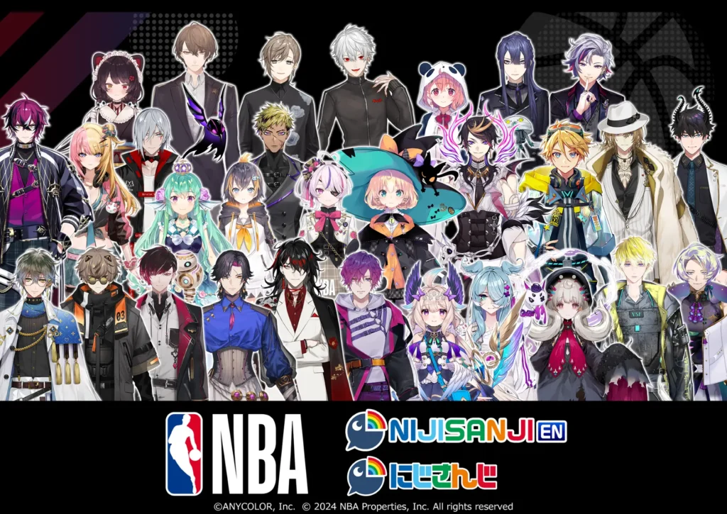 楽天NBA×にじさんじ！限定コラボグッズの全詳細